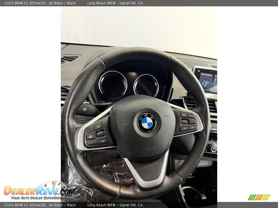 2020 BMW X2 sDrive28i Jet Black / Black Photo #26
