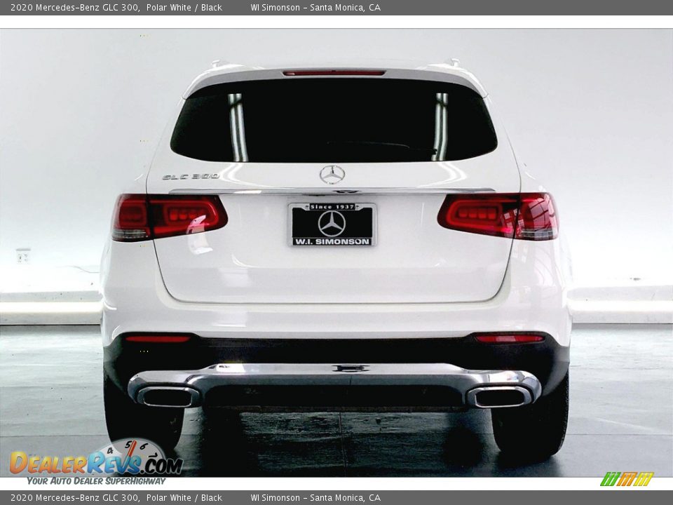 2020 Mercedes-Benz GLC 300 Polar White / Black Photo #3