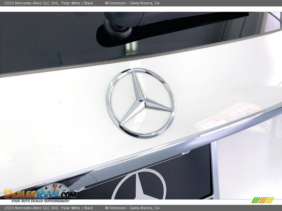 2020 Mercedes-Benz GLC 300 Polar White / Black Photo #7