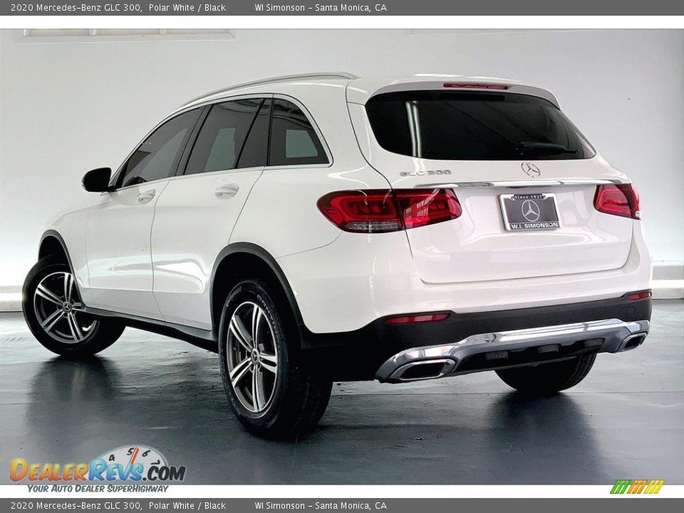 2020 Mercedes-Benz GLC 300 Polar White / Black Photo #10