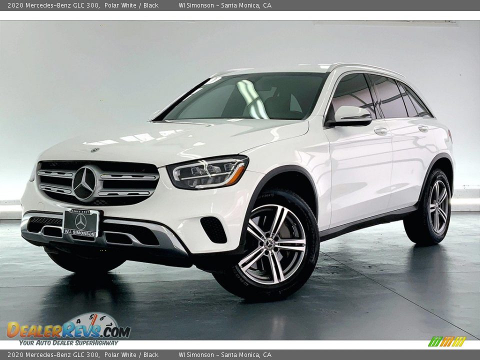 2020 Mercedes-Benz GLC 300 Polar White / Black Photo #12