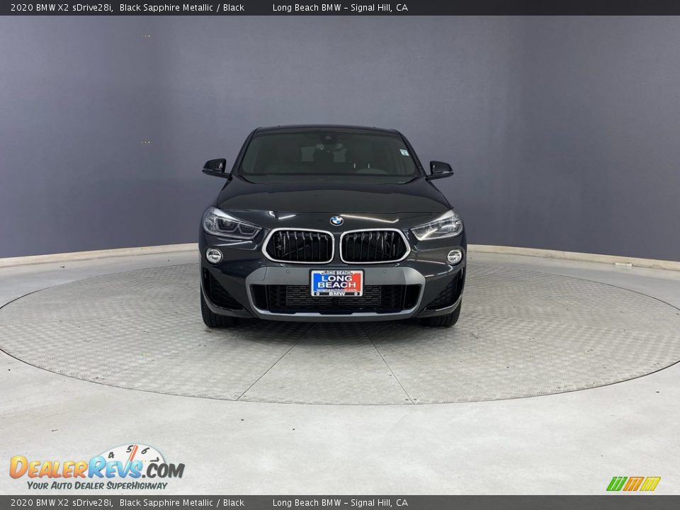 2020 BMW X2 sDrive28i Black Sapphire Metallic / Black Photo #2