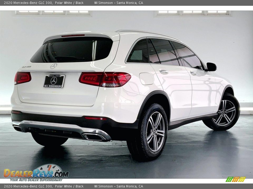 2020 Mercedes-Benz GLC 300 Polar White / Black Photo #13