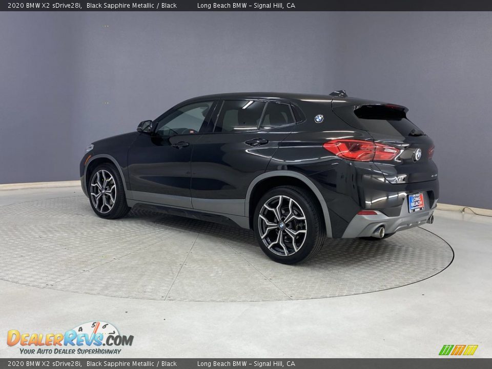 2020 BMW X2 sDrive28i Black Sapphire Metallic / Black Photo #3
