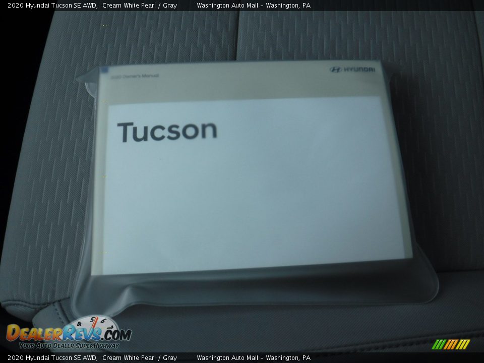 2020 Hyundai Tucson SE AWD Cream White Pearl / Gray Photo #26