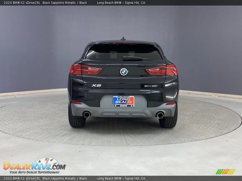 2020 BMW X2 sDrive28i Black Sapphire Metallic / Black Photo #4