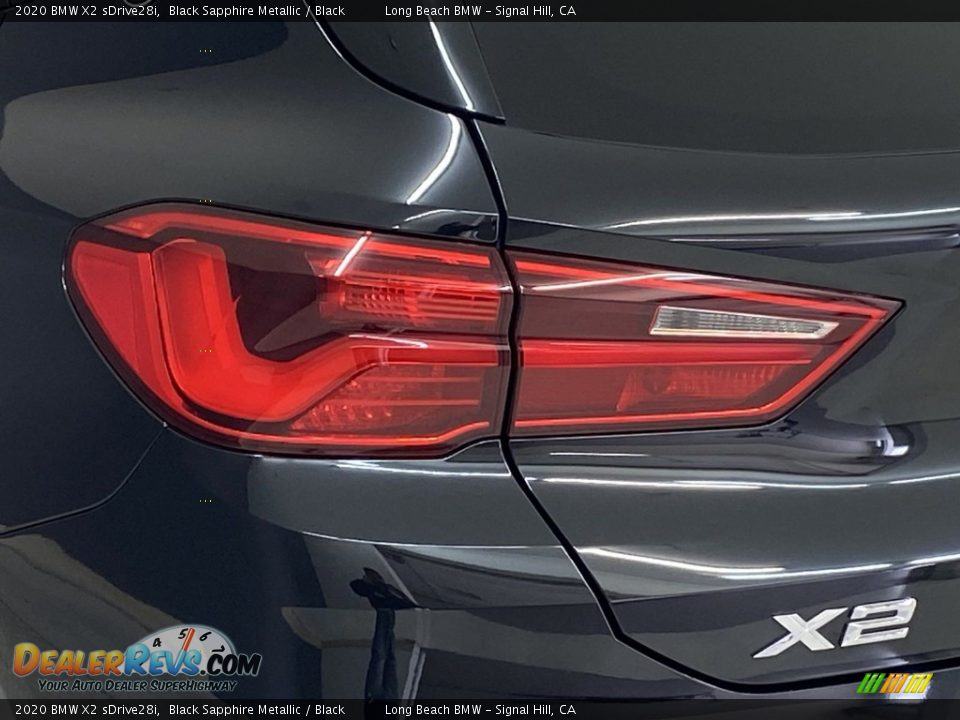 2020 BMW X2 sDrive28i Black Sapphire Metallic / Black Photo #8