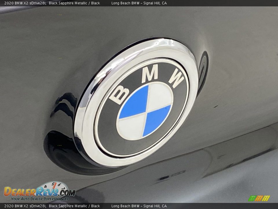 2020 BMW X2 sDrive28i Black Sapphire Metallic / Black Photo #9