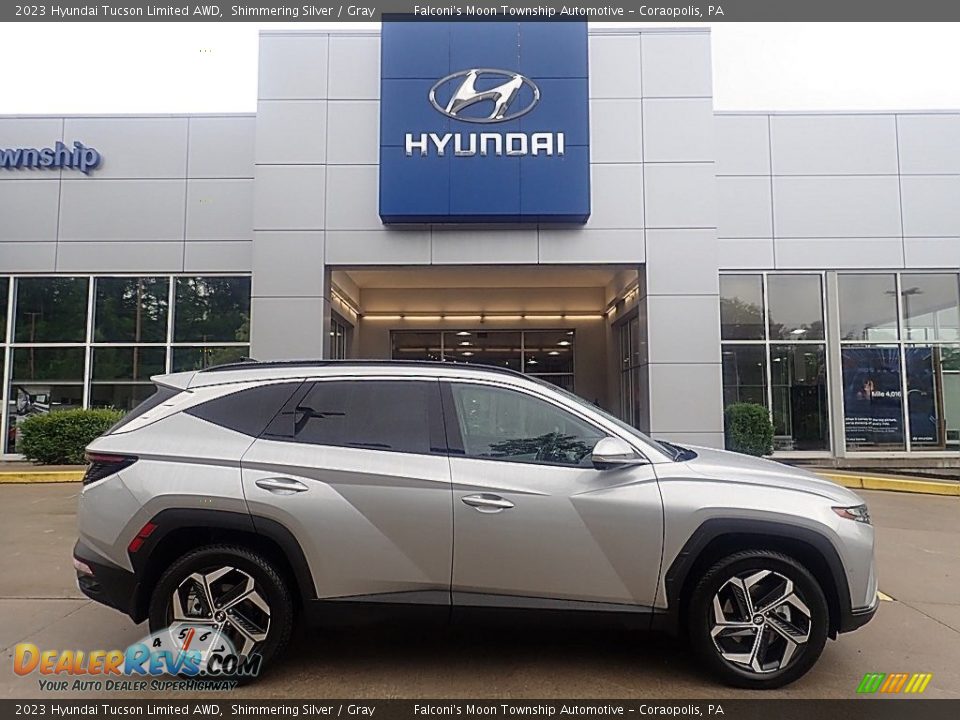2023 Hyundai Tucson Limited AWD Shimmering Silver / Gray Photo #1