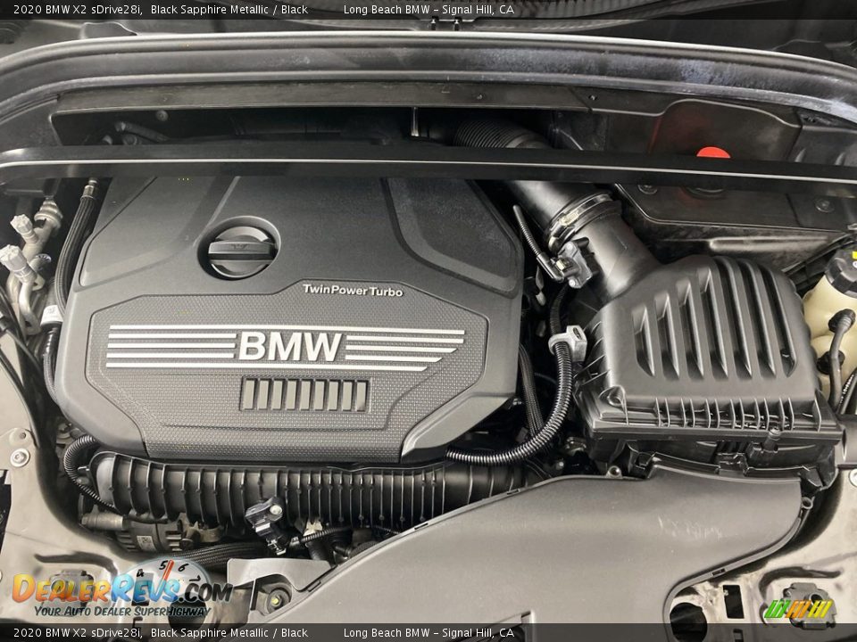 2020 BMW X2 sDrive28i Black Sapphire Metallic / Black Photo #11
