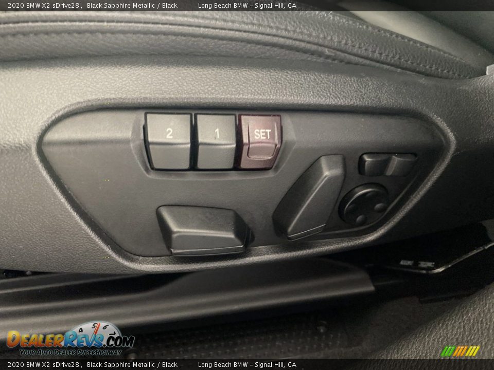 2020 BMW X2 sDrive28i Black Sapphire Metallic / Black Photo #14