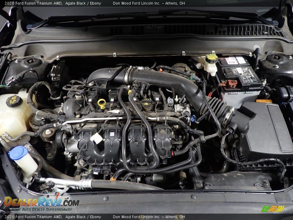 2020 Ford Fusion Titanium AWD 2.0 Liter Turbocharged DOHC 16-Valve EcoBoost 4 Cylinder Engine Photo #9