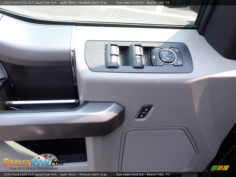 2020 Ford F150 XLT SuperCrew 4x4 Agate Black / Medium Earth Gray Photo #15