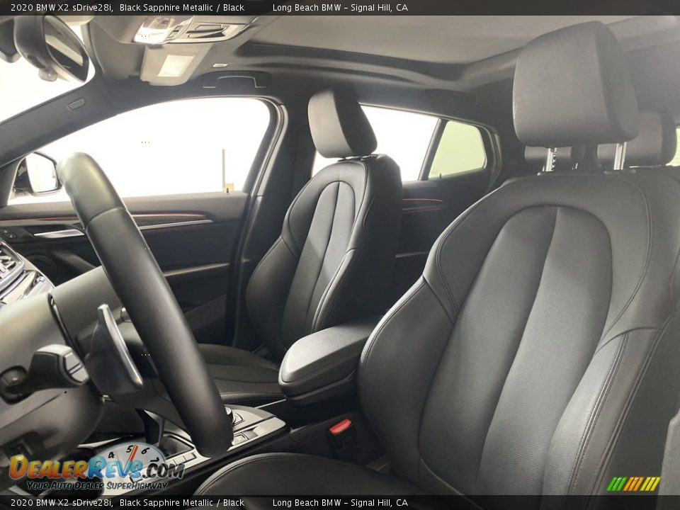 2020 BMW X2 sDrive28i Black Sapphire Metallic / Black Photo #16