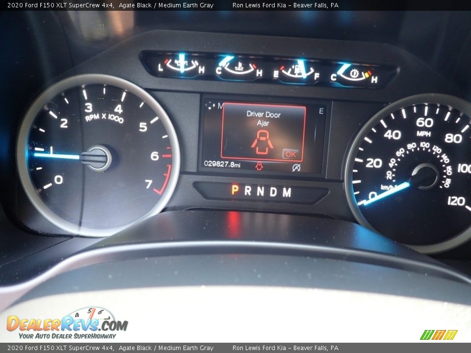 2020 Ford F150 XLT SuperCrew 4x4 Agate Black / Medium Earth Gray Photo #17