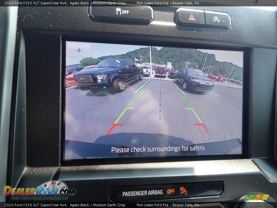 2020 Ford F150 XLT SuperCrew 4x4 Agate Black / Medium Earth Gray Photo #18
