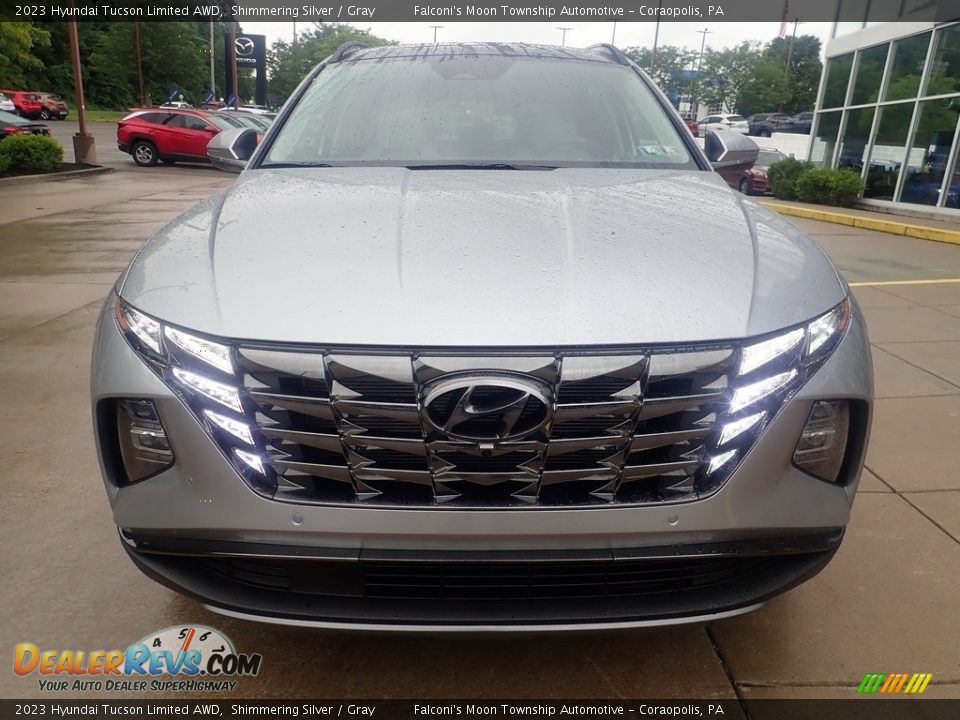 2023 Hyundai Tucson Limited AWD Shimmering Silver / Gray Photo #8