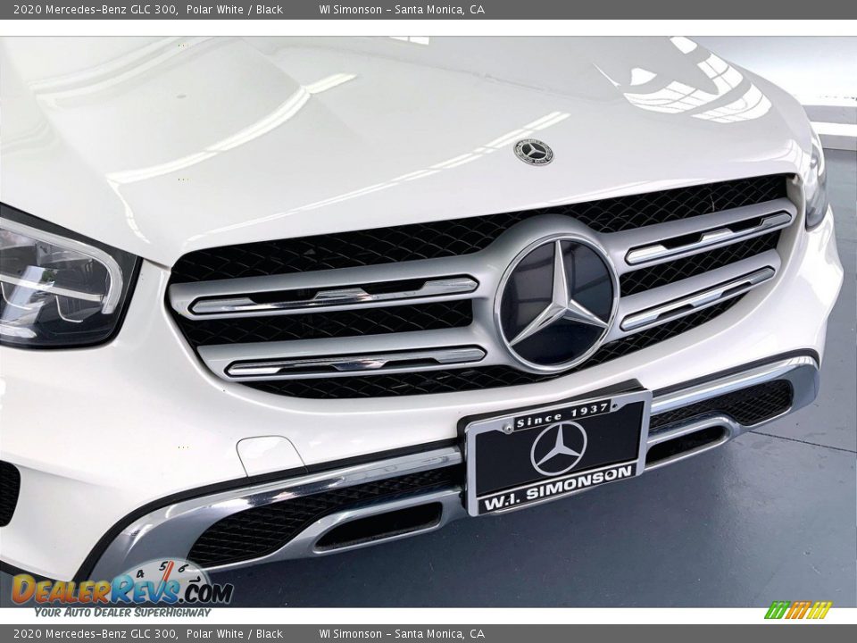 2020 Mercedes-Benz GLC 300 Polar White / Black Photo #29