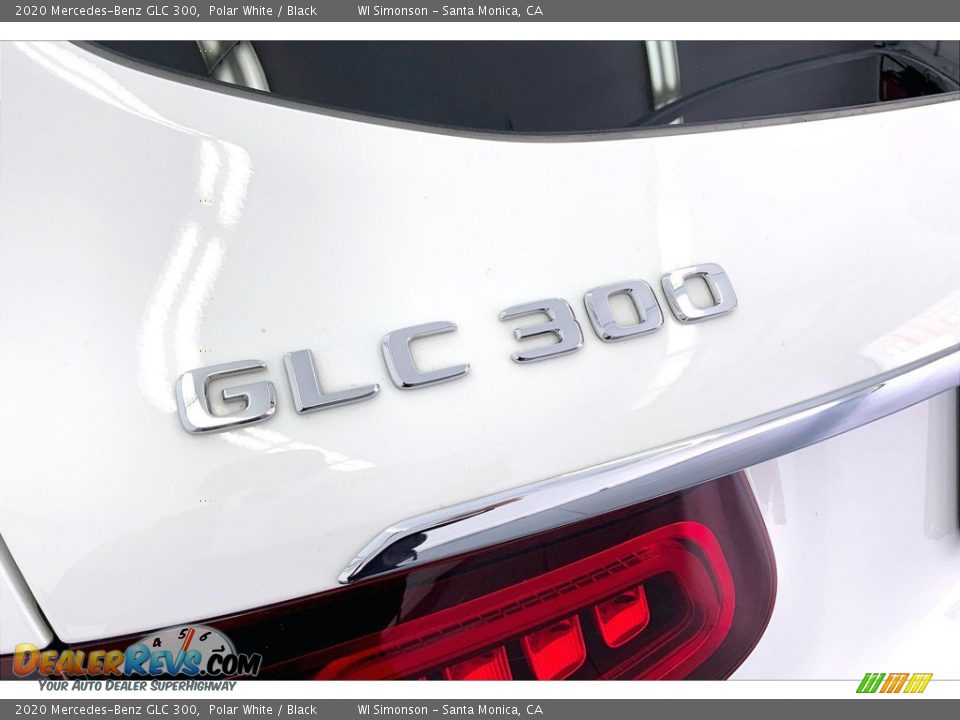 2020 Mercedes-Benz GLC 300 Polar White / Black Photo #30