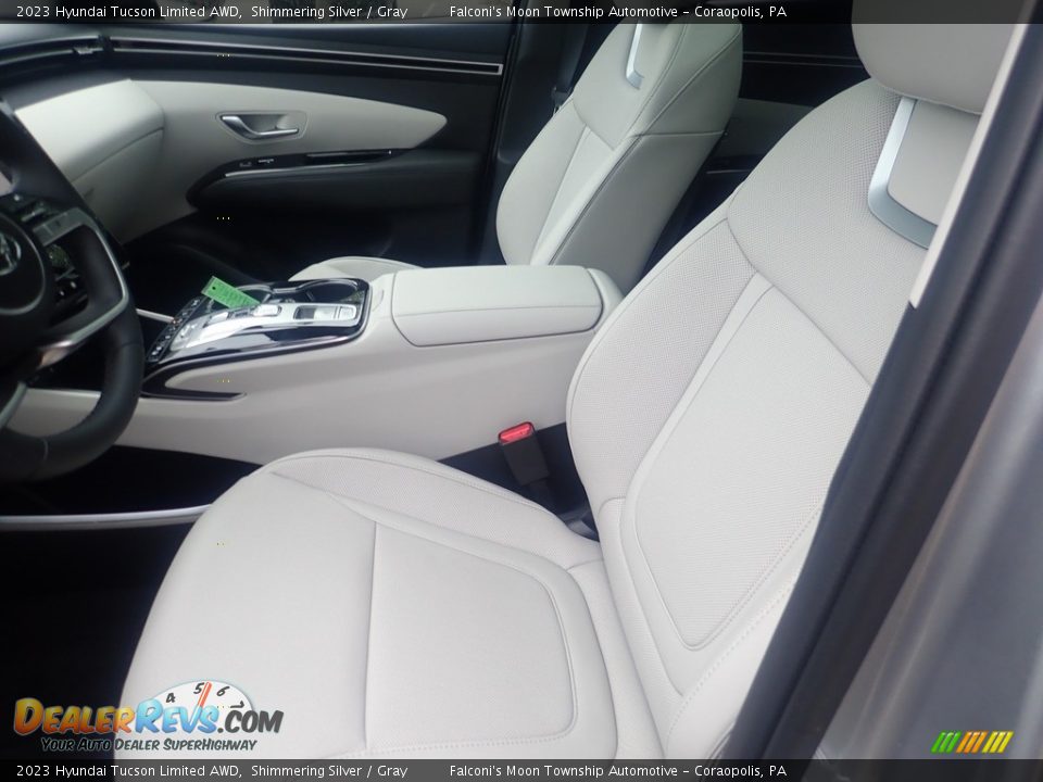 Front Seat of 2023 Hyundai Tucson Limited AWD Photo #11