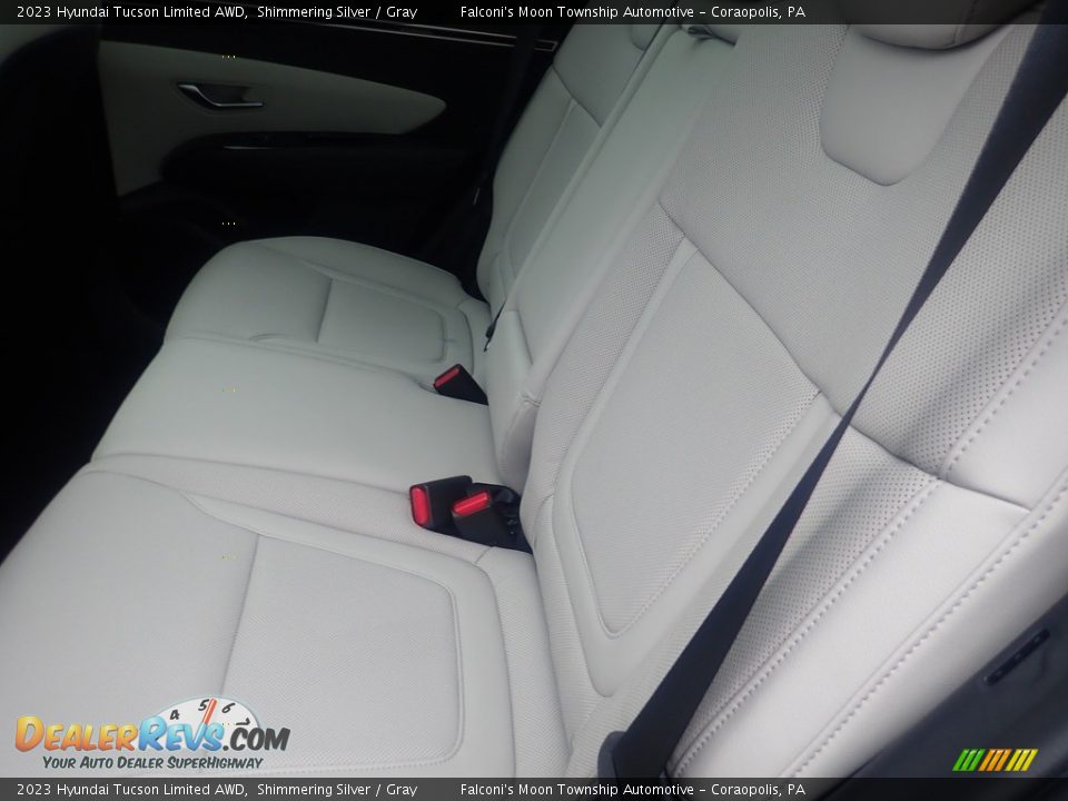 Rear Seat of 2023 Hyundai Tucson Limited AWD Photo #12