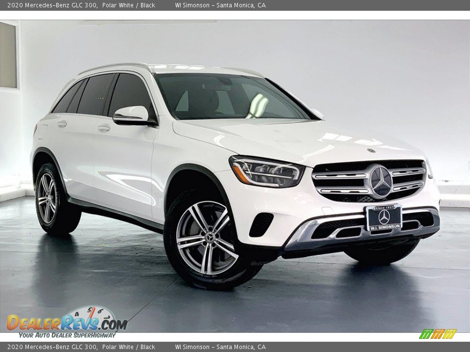 2020 Mercedes-Benz GLC 300 Polar White / Black Photo #33