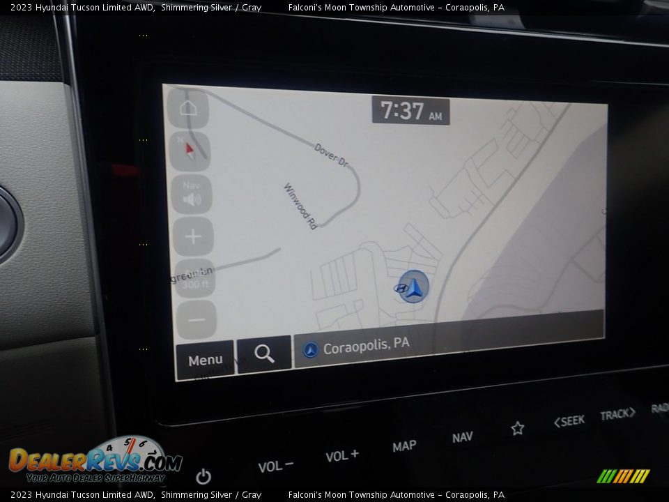 Navigation of 2023 Hyundai Tucson Limited AWD Photo #16