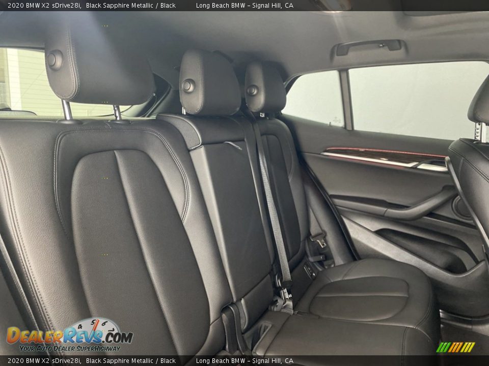 2020 BMW X2 sDrive28i Black Sapphire Metallic / Black Photo #36