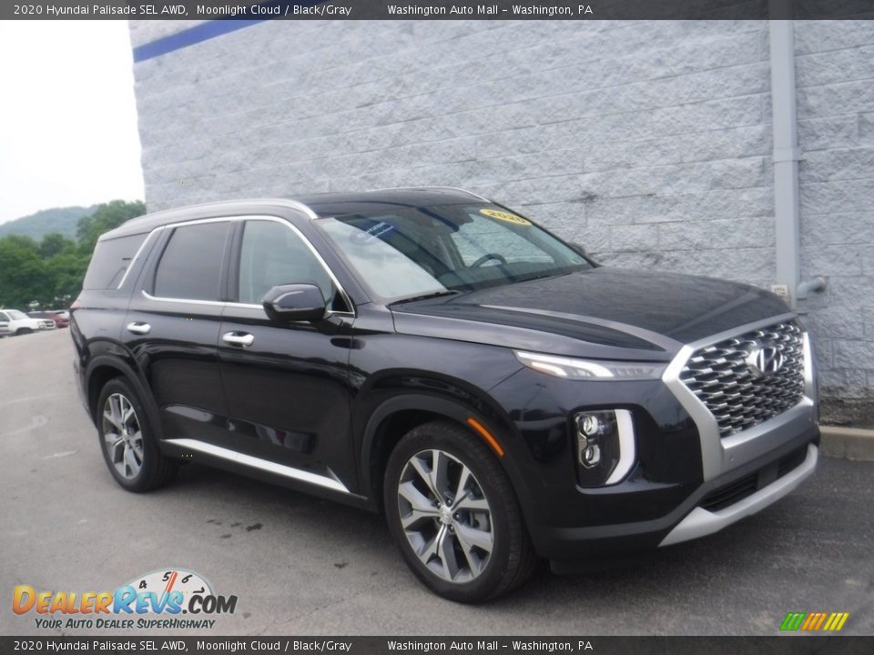 2020 Hyundai Palisade SEL AWD Moonlight Cloud / Black/Gray Photo #1