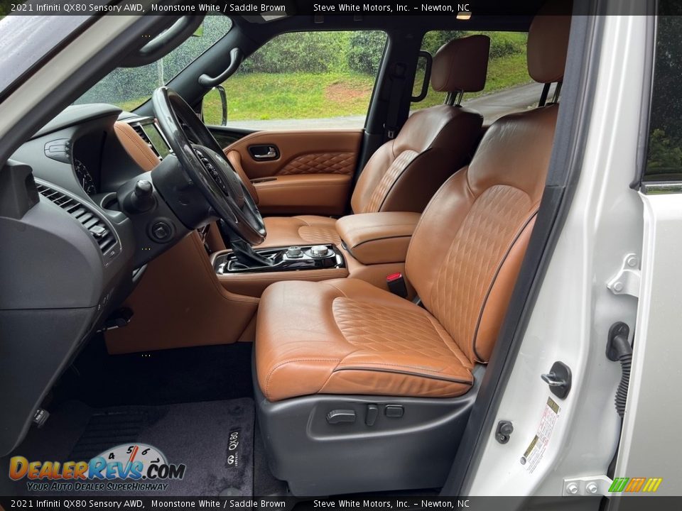 Front Seat of 2021 Infiniti QX80 Sensory AWD Photo #16