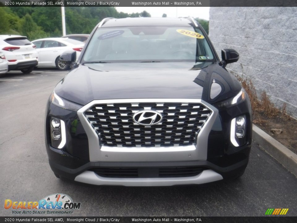 2020 Hyundai Palisade SEL AWD Moonlight Cloud / Black/Gray Photo #3