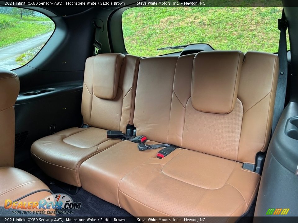 Rear Seat of 2021 Infiniti QX80 Sensory AWD Photo #20