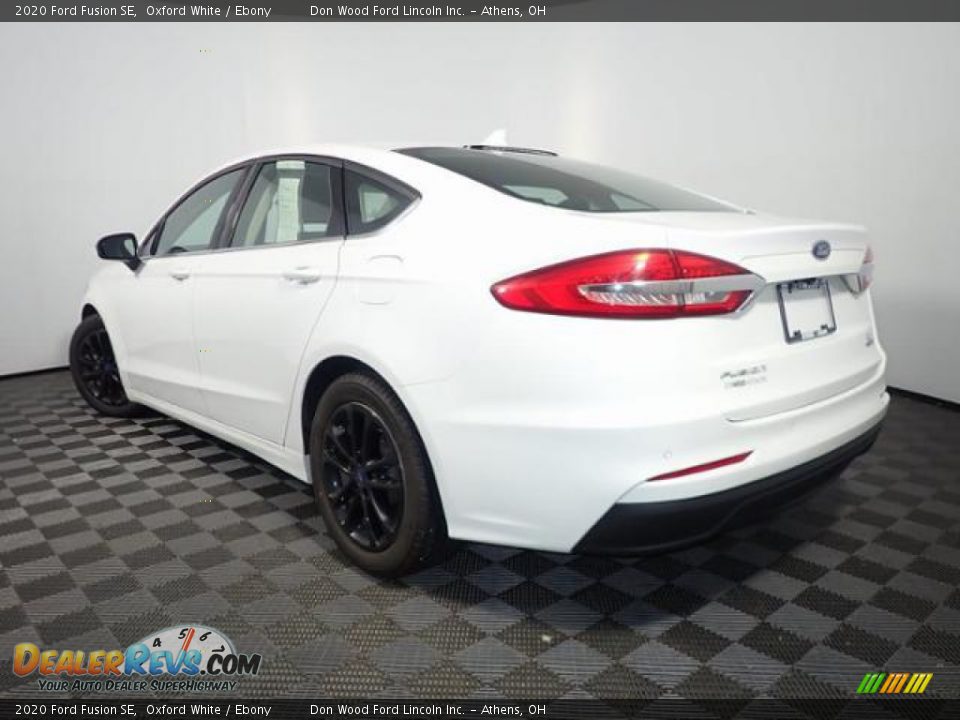 2020 Ford Fusion SE Oxford White / Ebony Photo #9