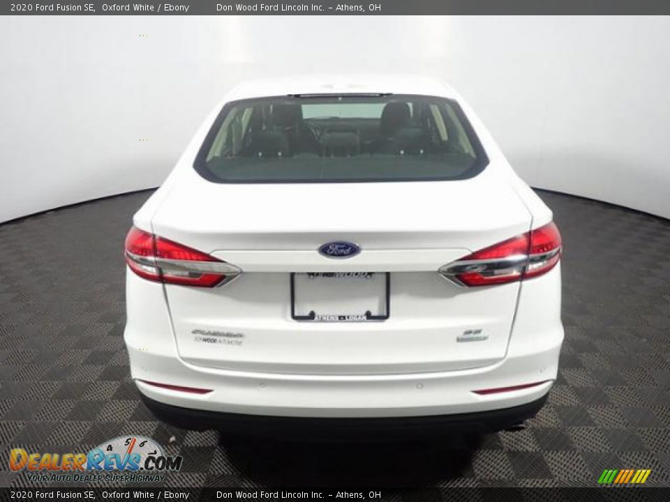 2020 Ford Fusion SE Oxford White / Ebony Photo #11