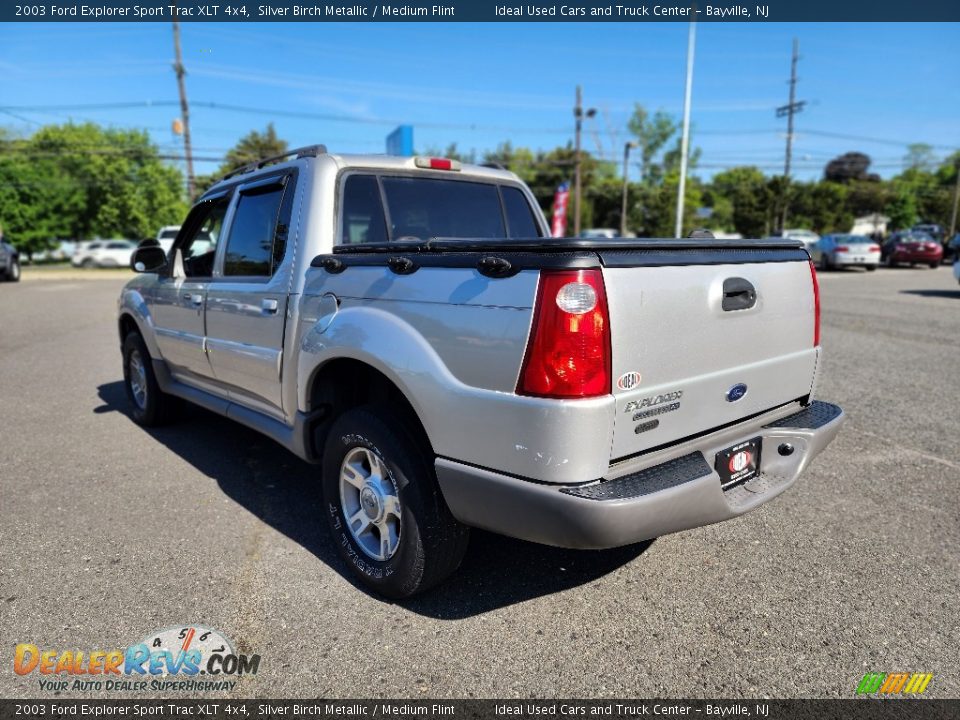 2003 Ford Explorer Sport Trac XLT 4x4 Silver Birch Metallic / Medium Flint Photo #3