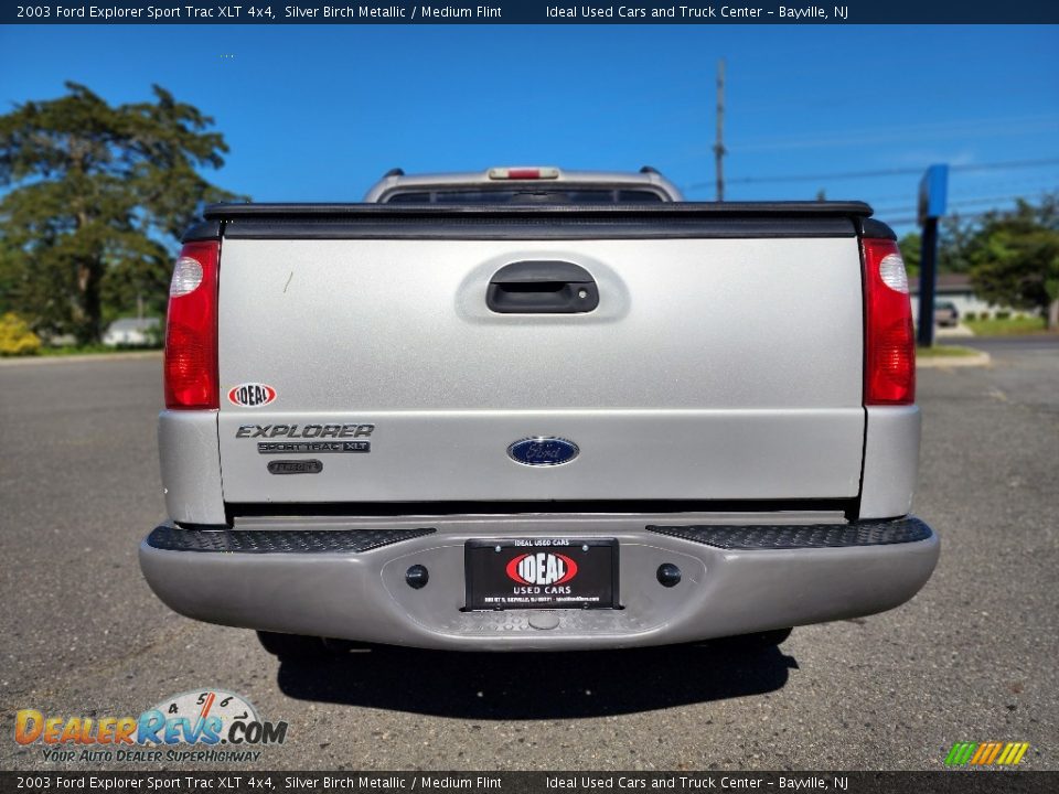 2003 Ford Explorer Sport Trac XLT 4x4 Silver Birch Metallic / Medium Flint Photo #4