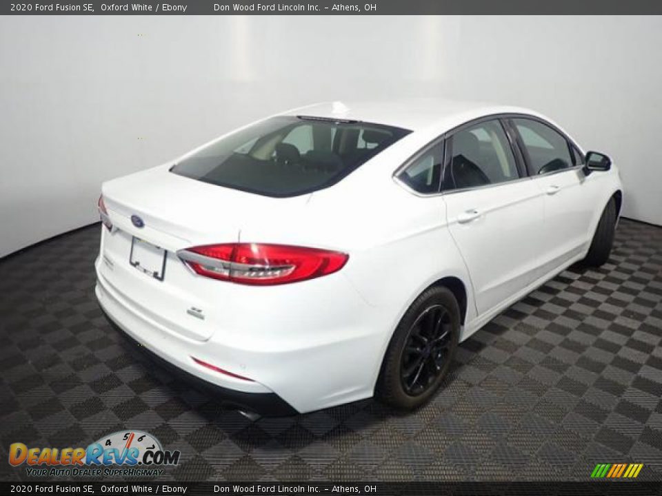 2020 Ford Fusion SE Oxford White / Ebony Photo #15