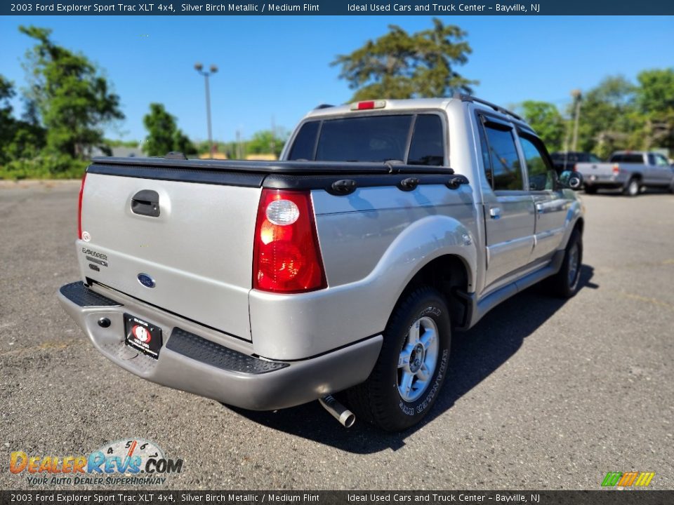 2003 Ford Explorer Sport Trac XLT 4x4 Silver Birch Metallic / Medium Flint Photo #5