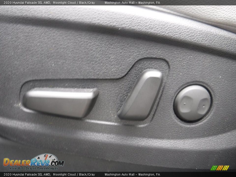 2020 Hyundai Palisade SEL AWD Moonlight Cloud / Black/Gray Photo #10
