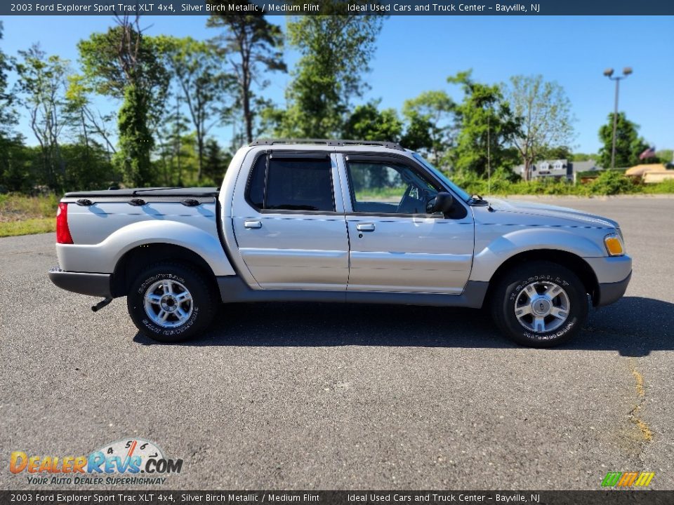 2003 Ford Explorer Sport Trac XLT 4x4 Silver Birch Metallic / Medium Flint Photo #6