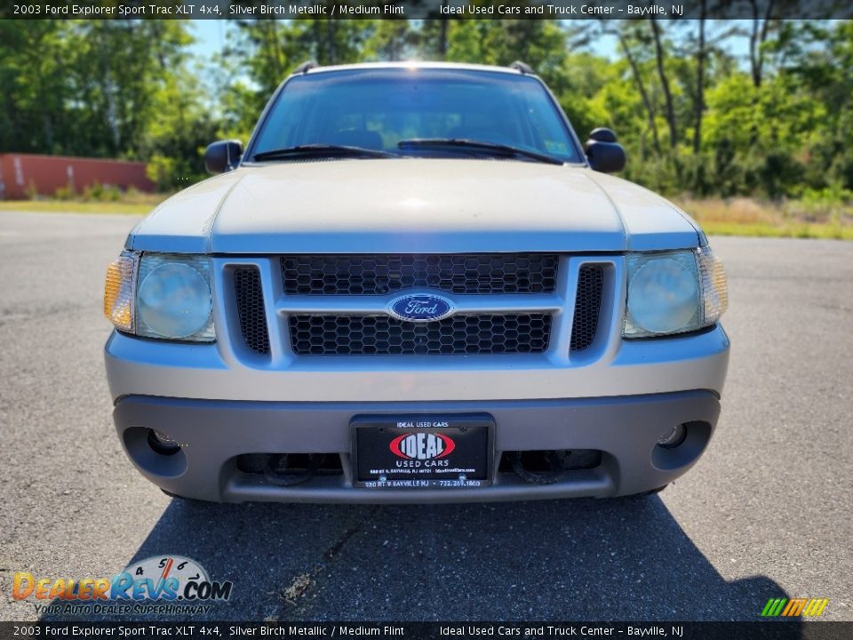 2003 Ford Explorer Sport Trac XLT 4x4 Silver Birch Metallic / Medium Flint Photo #8