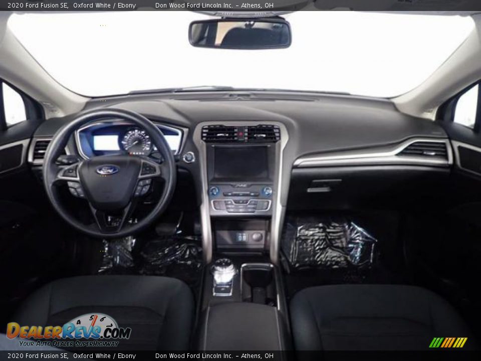 2020 Ford Fusion SE Oxford White / Ebony Photo #21