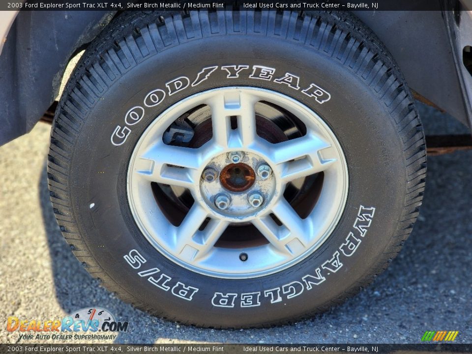 2003 Ford Explorer Sport Trac XLT 4x4 Wheel Photo #12
