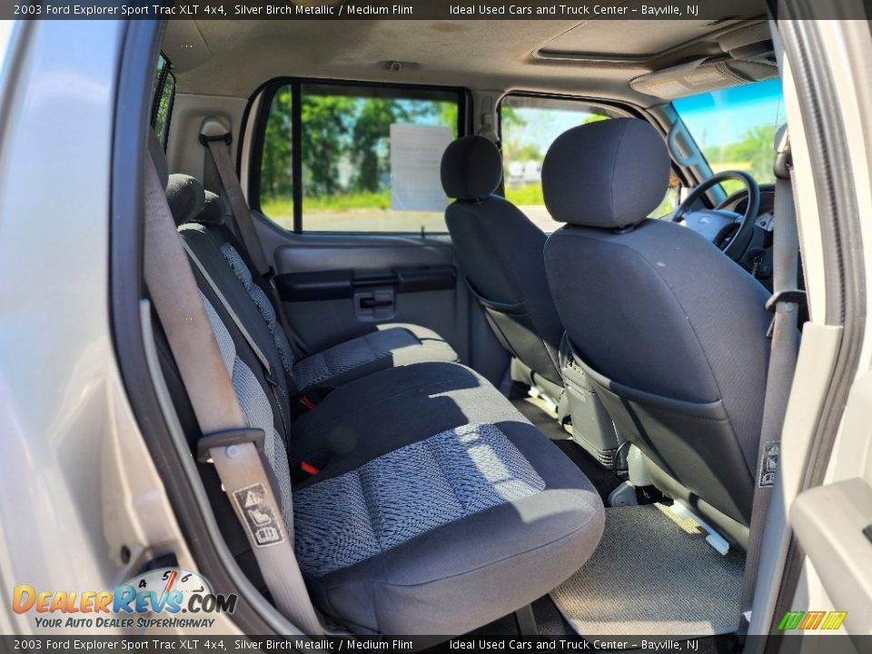 Rear Seat of 2003 Ford Explorer Sport Trac XLT 4x4 Photo #14
