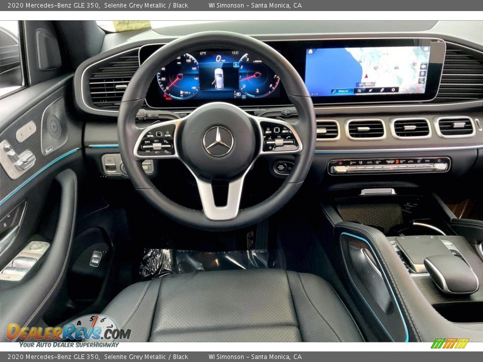 2020 Mercedes-Benz GLE 350 Selenite Grey Metallic / Black Photo #4