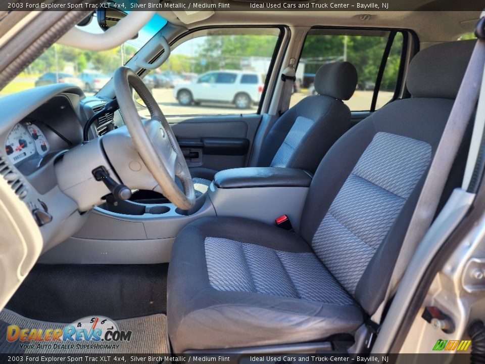 Front Seat of 2003 Ford Explorer Sport Trac XLT 4x4 Photo #21