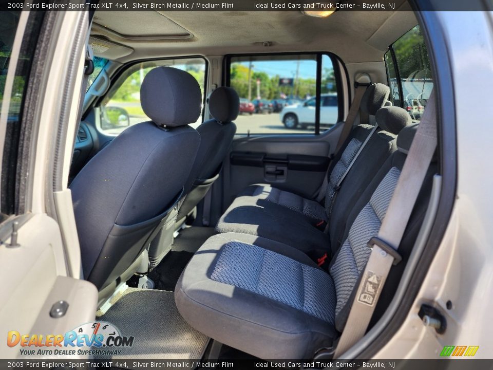 Rear Seat of 2003 Ford Explorer Sport Trac XLT 4x4 Photo #22