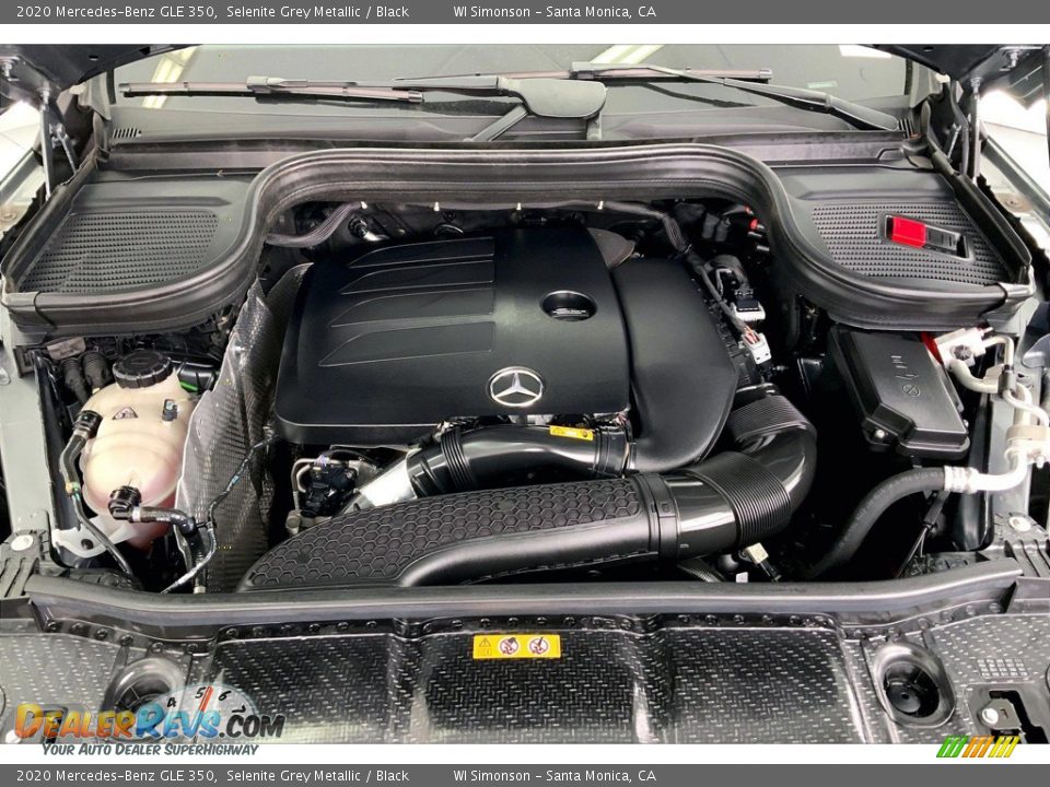 2020 Mercedes-Benz GLE 350 Selenite Grey Metallic / Black Photo #9