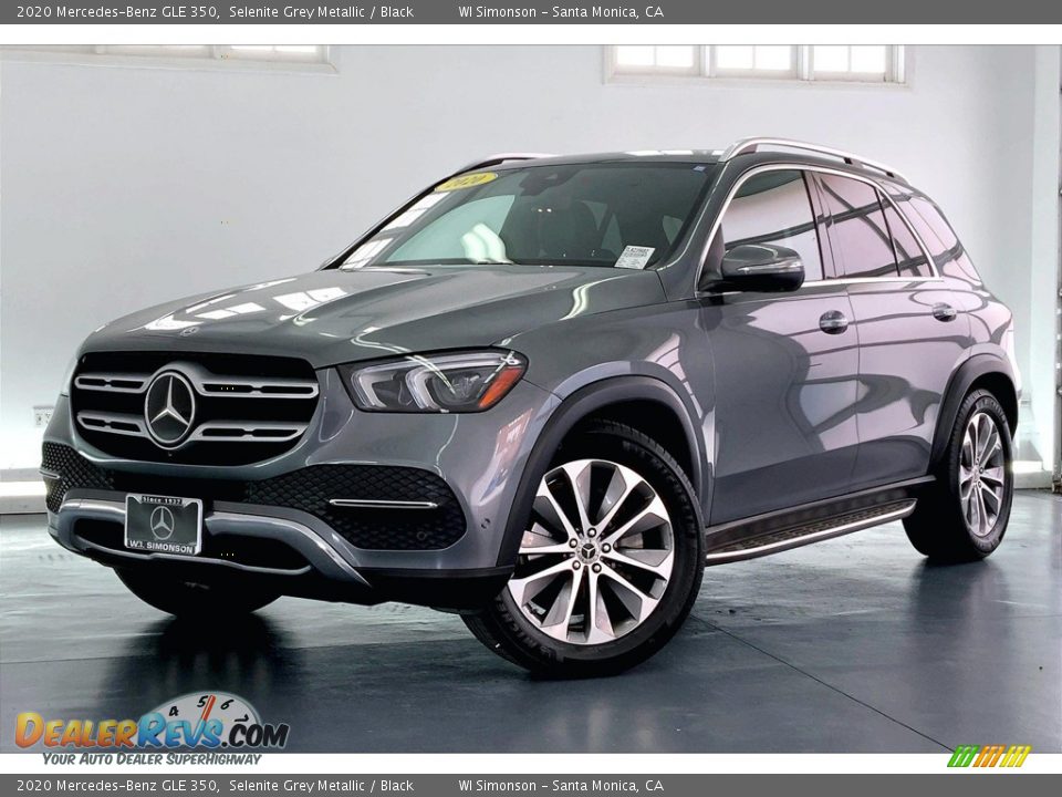 2020 Mercedes-Benz GLE 350 Selenite Grey Metallic / Black Photo #12