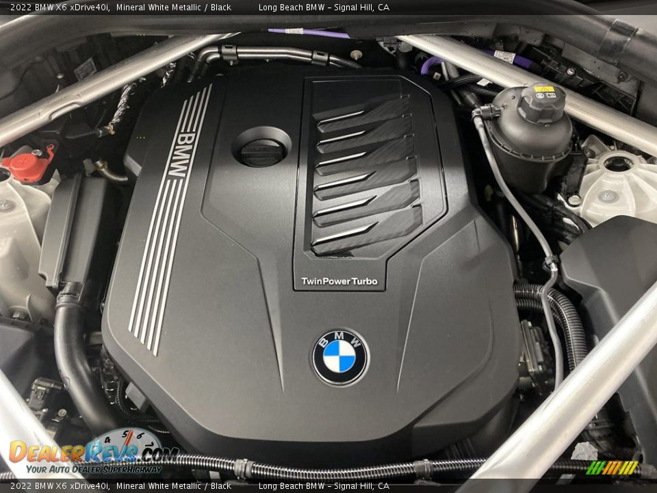 2022 BMW X6 xDrive40i 3.0 Liter M TwinPower Turbocharged DOHC 24-Valve Inline 6 Cylinder Engine Photo #11